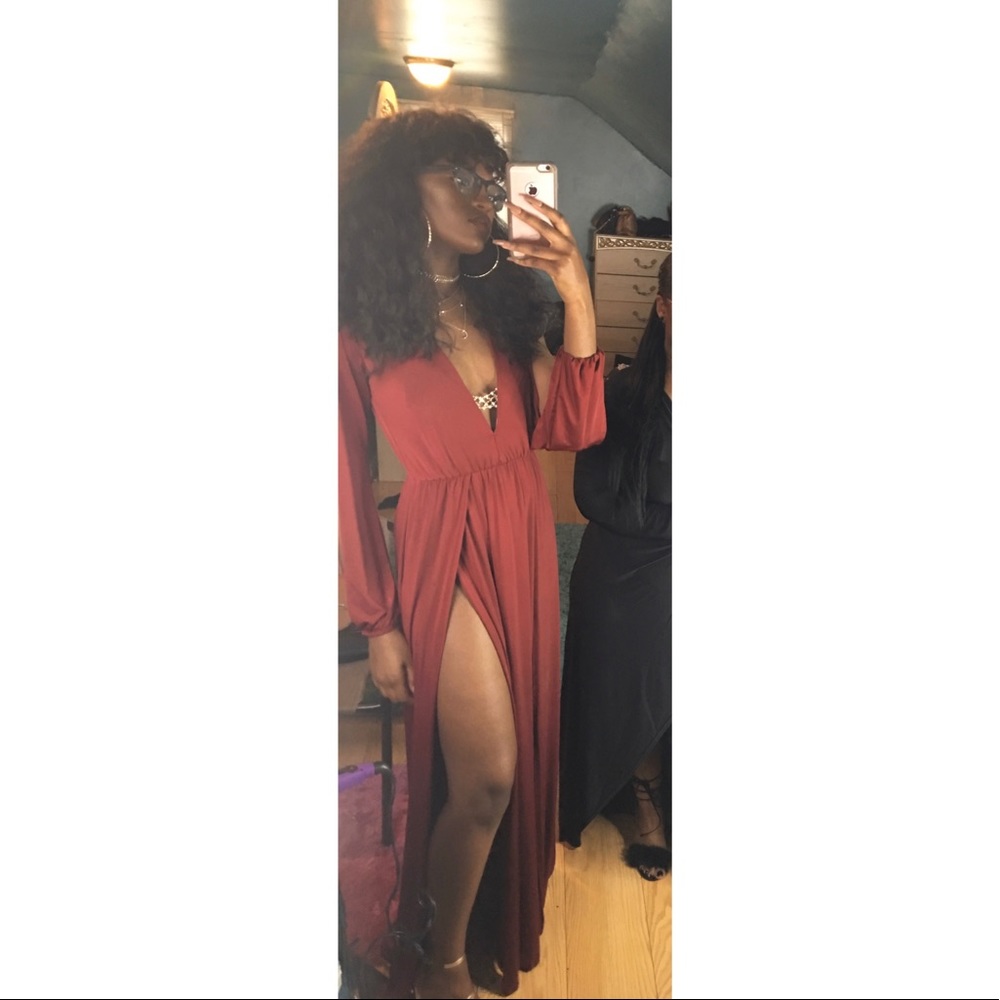 Double Split Windsor Dress